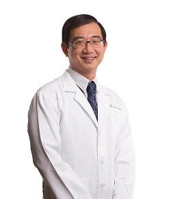Foto Dr. Andrew Lim Keat Eu, dokter mata di Island Hospital