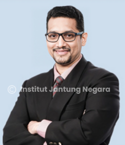 Foto Dr. Mathan Mohan J. Munusamy, dokter anak di Institut Jantung Negara (IJN)