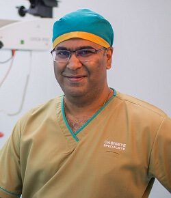 Foto Dr. Sunder Ramasamy, dokter mata di Oasis Eye Specialists