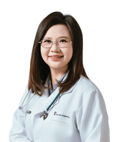 Foto Dr. Tan Lay Tin, dokter anak di Island Hospital