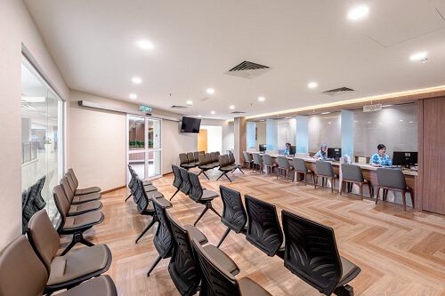 Suasana Gleneagles Penang, rumah sakit di Penang