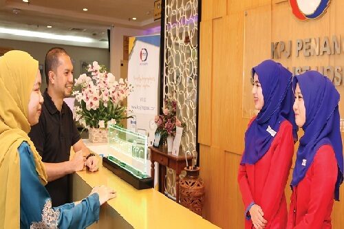 Suasana KPJ Penang Specialist Hospital, rumah sakit di Penang