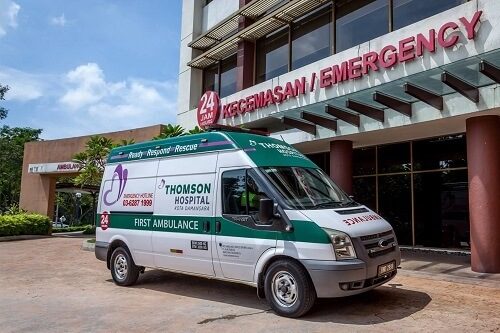 Suasana Thomson Hospital, rumah sakit di Kuala Lumpur